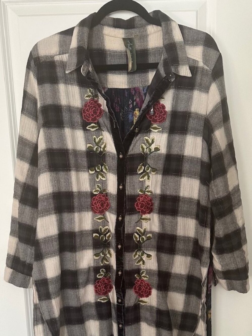 Aratta designer shirt dress long sleeve